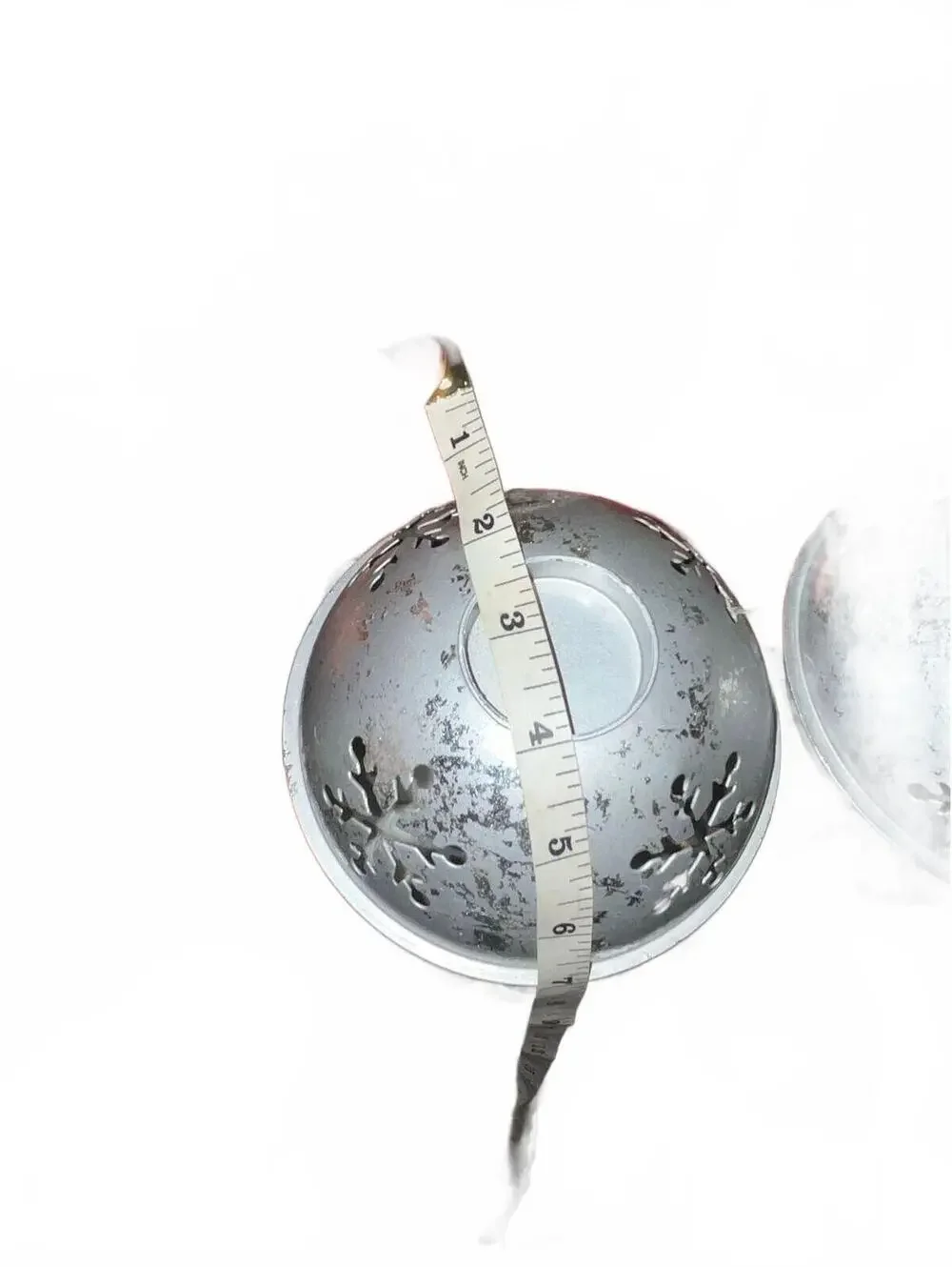 Two Vintage Style Metal Jingle Bell Stocking Holders